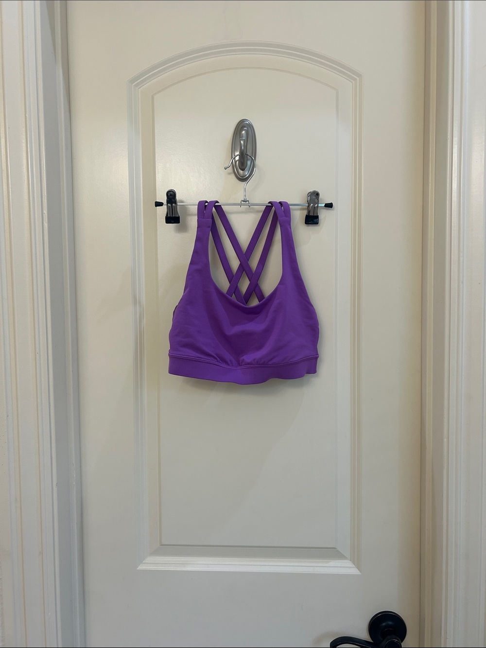 Lululemon Purple Crisscross Sports Bra